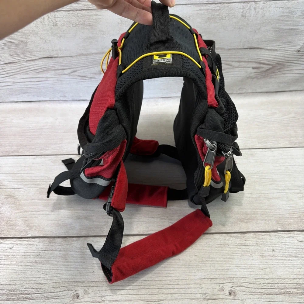 Mountainsmith K9 Dog Pack 2 Medium Red Nylon Very Good Minimal Use